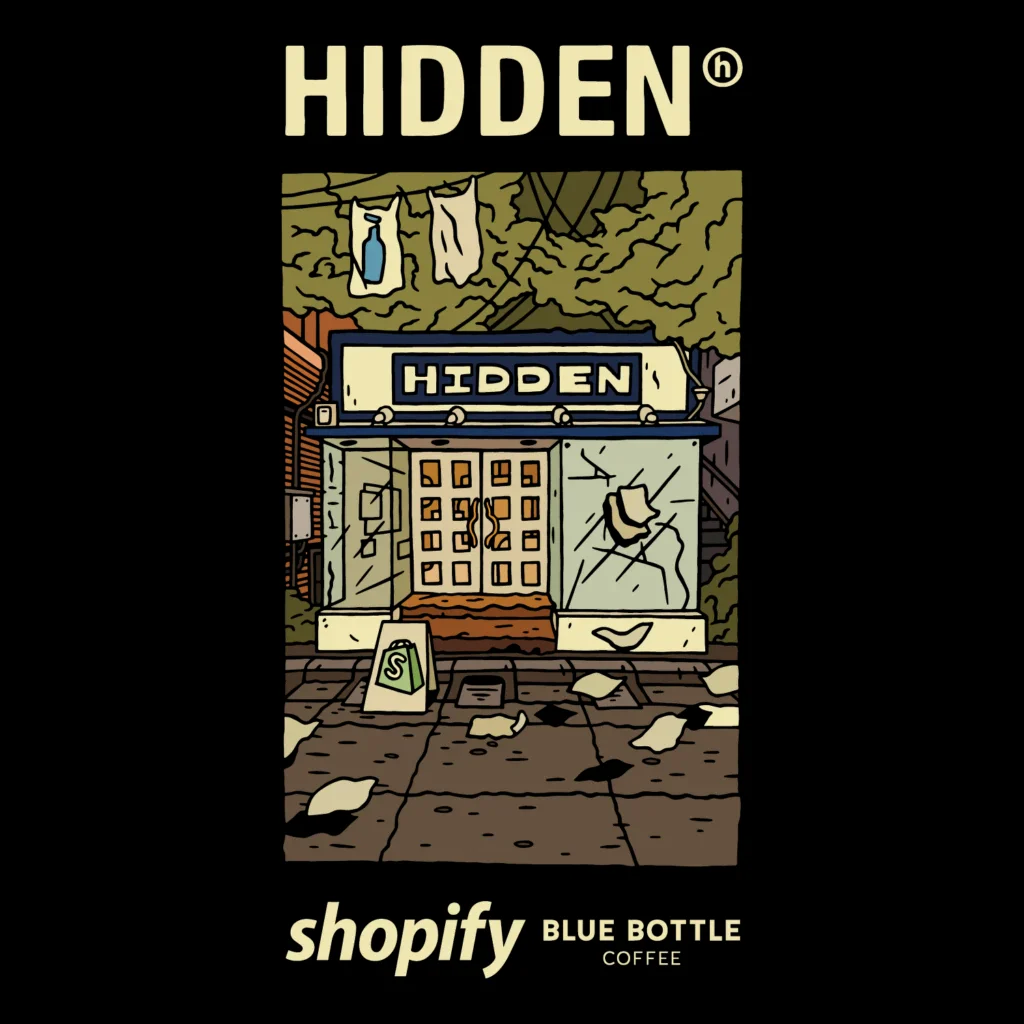 Hidden x Shopify x Blue Bottle Coffee — Austin Rossborough