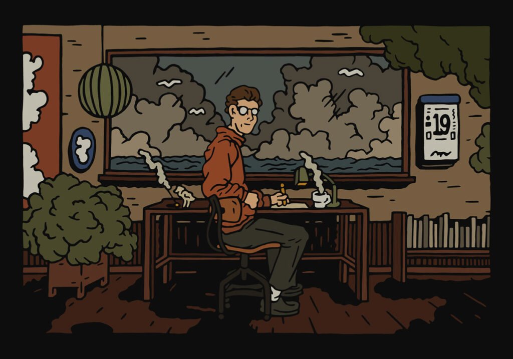 Self Portrait — Austin Rossborough