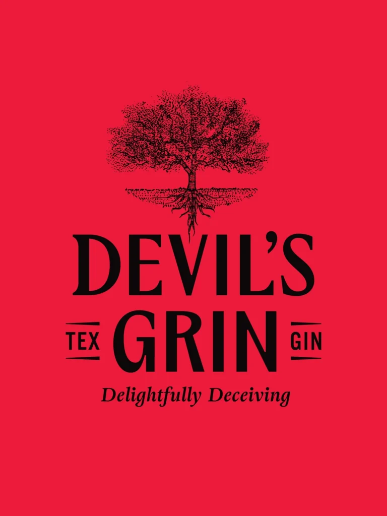 Devil's Grin — logo et arbre de mesquite — Adam Vicarel