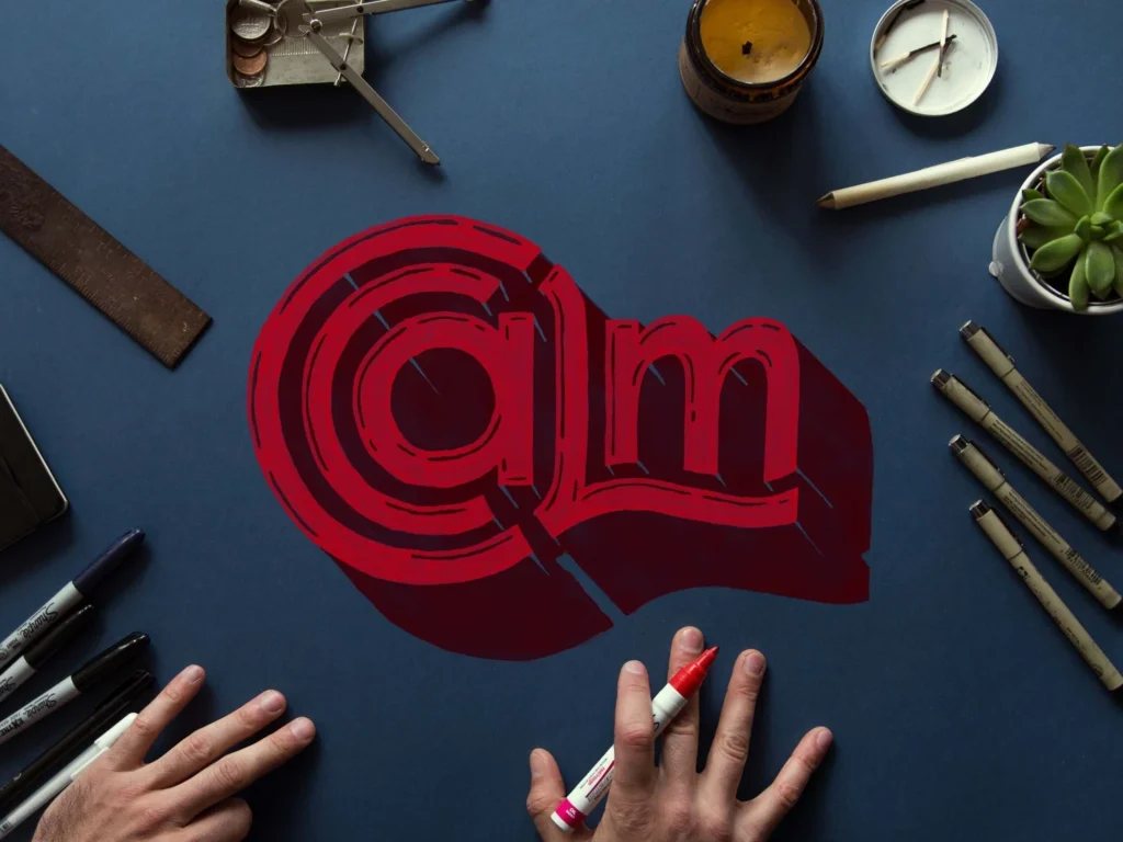 Lennox — lettrage « Calm » — Adam Vicarel