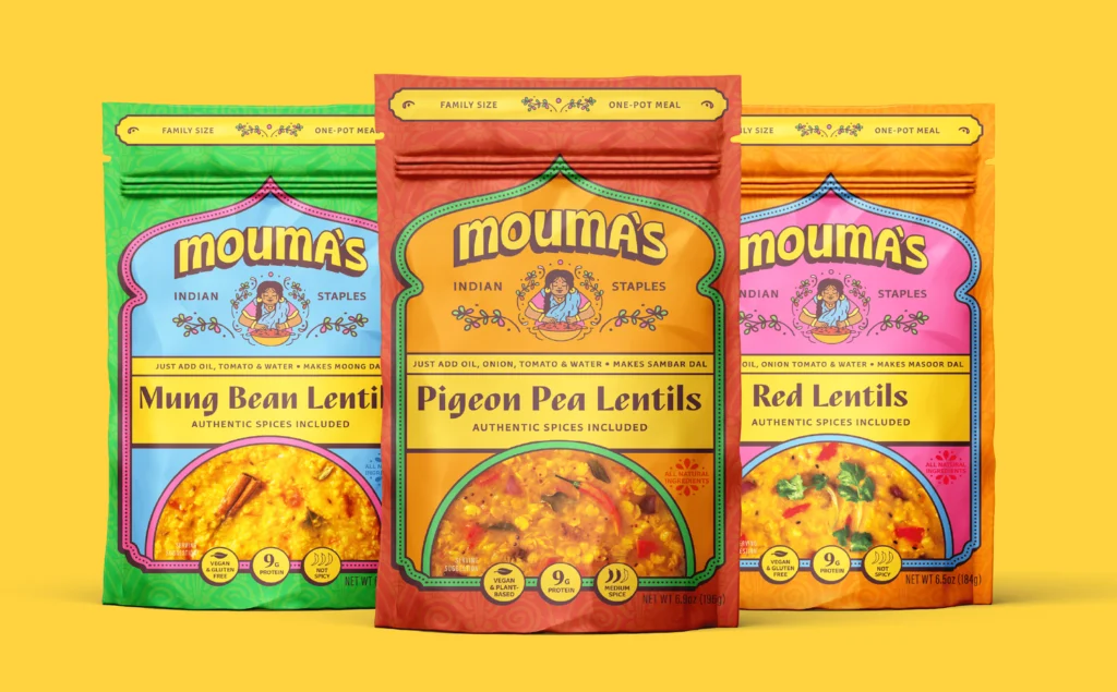 Mouma's — gamme de sachets — Adam Vicarel