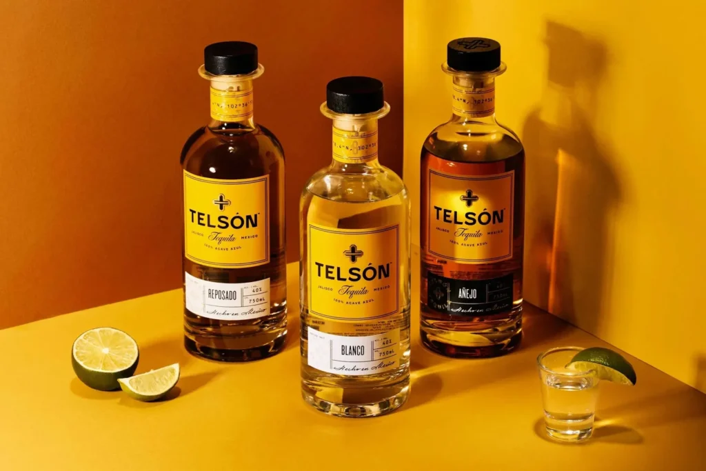 Telsón Tequila — gamme de bouteilles — Adam Vicarel