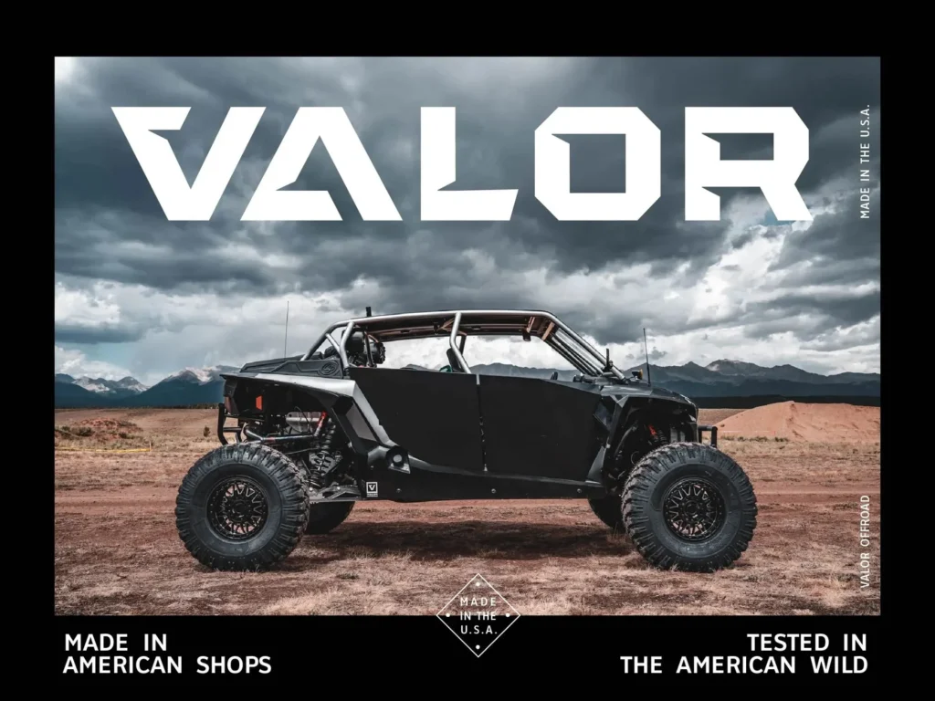 Valor Offroad — affiche de marque — Adam Vicarel