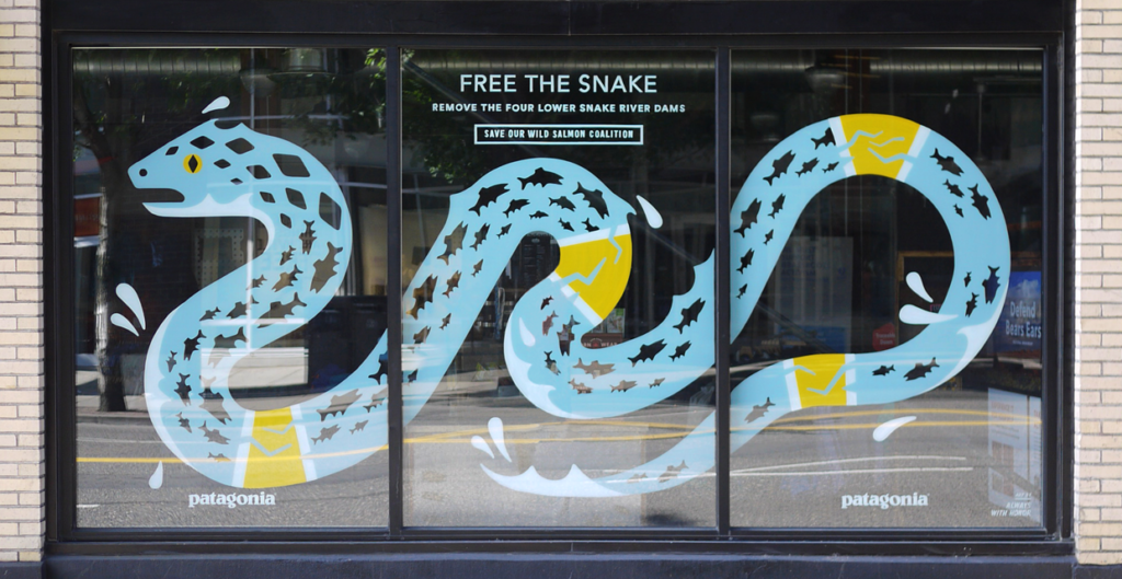 Patagonia « Free the Snake » — Always With Honor