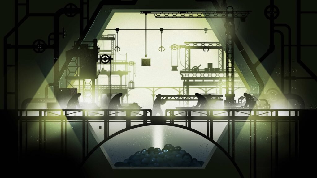Airhead – décor industriel en silhouettes — BluBlu Studios
