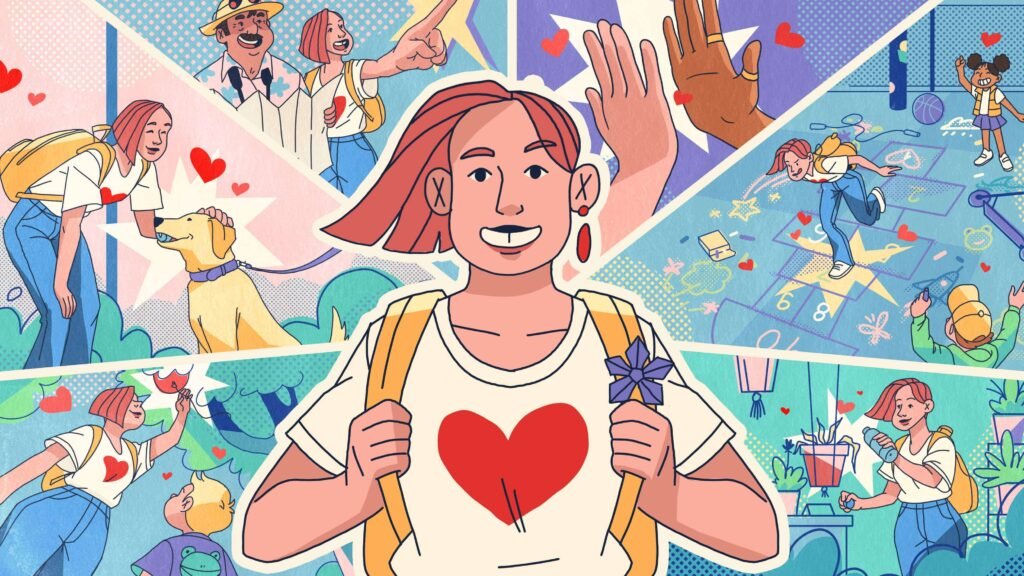 Champions of Love – planche aux petits gestes — BluBlu Studios