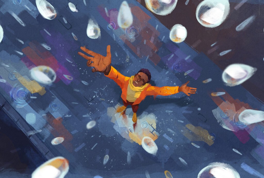 « Dance in the rain » — BluBlu Studios
