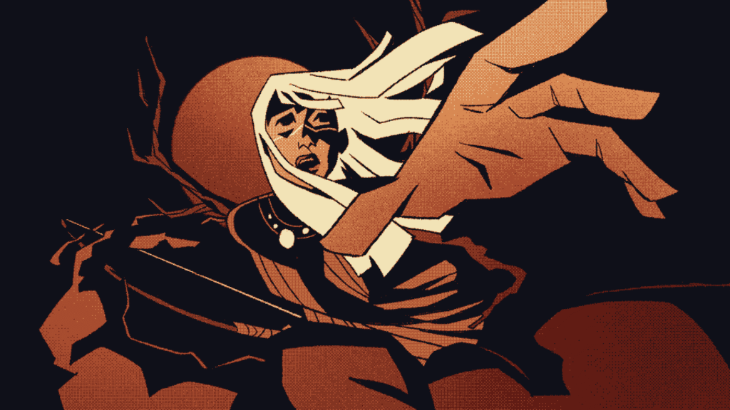 Death Howl – styleframe 2 (trame tramée) — BluBlu Studios