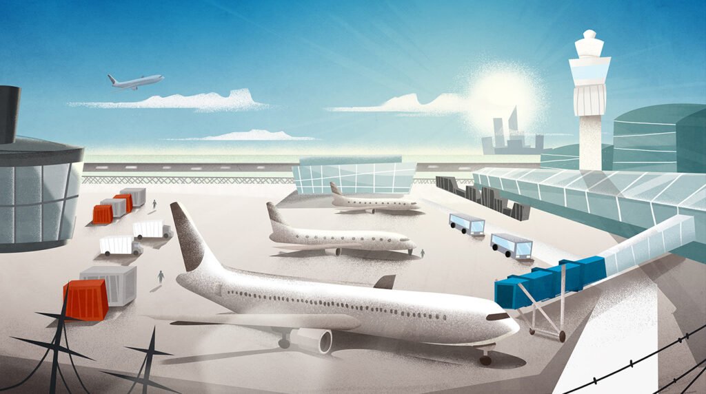 macmillan – « the airport story » : le voyageur The airport story — BluBlu Studios