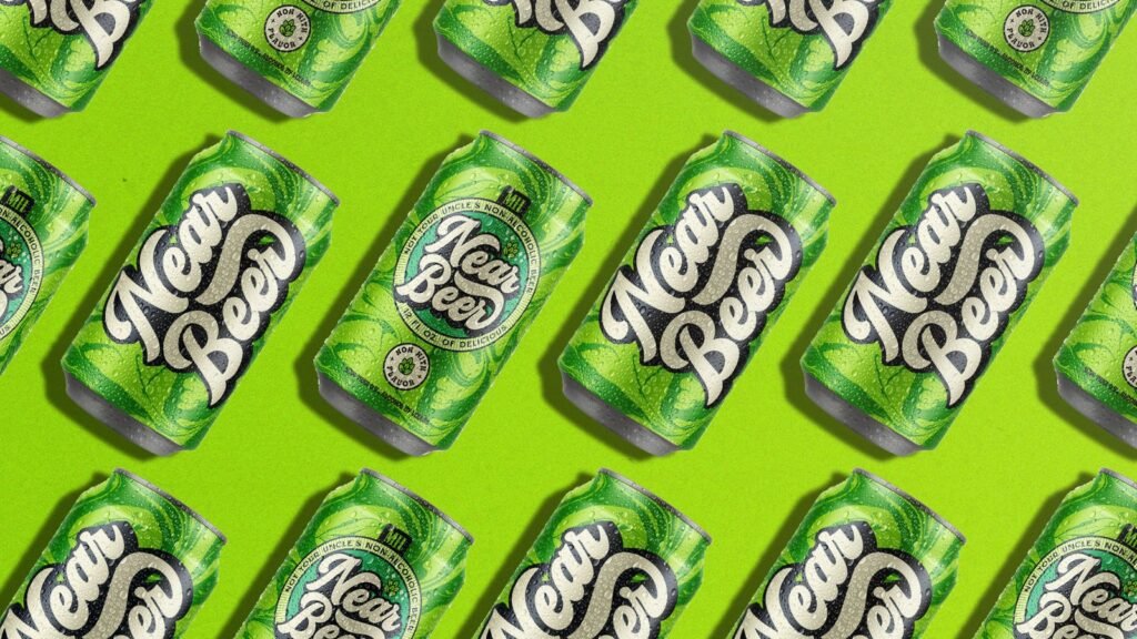 Men's Health : canettes « Near Beer » — Brethren Design Co