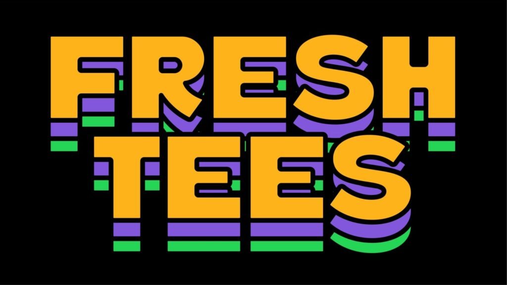Tee Type en action : « Fresh Tees » — Brethren Design Co