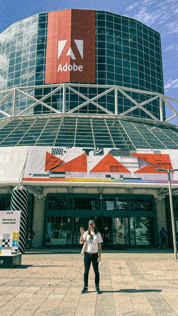 Adobe MAX — visuel principal du projet — Boring Friends