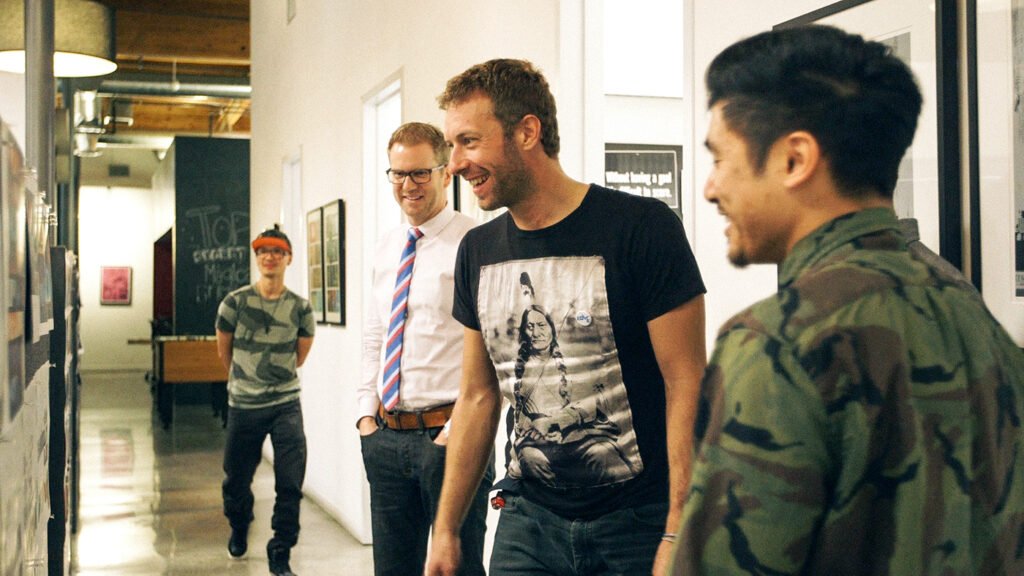 Coldplay « Ink » – image de fin de projet — Blind