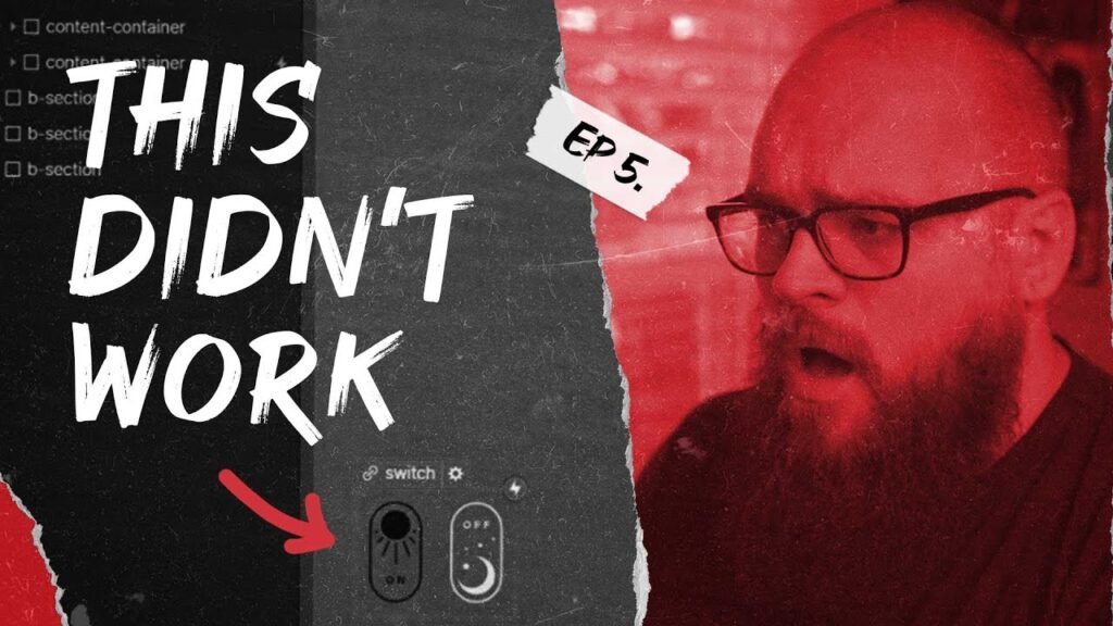 Built By Hand, épisode 5 – animations et mode sombre — Ben Burns