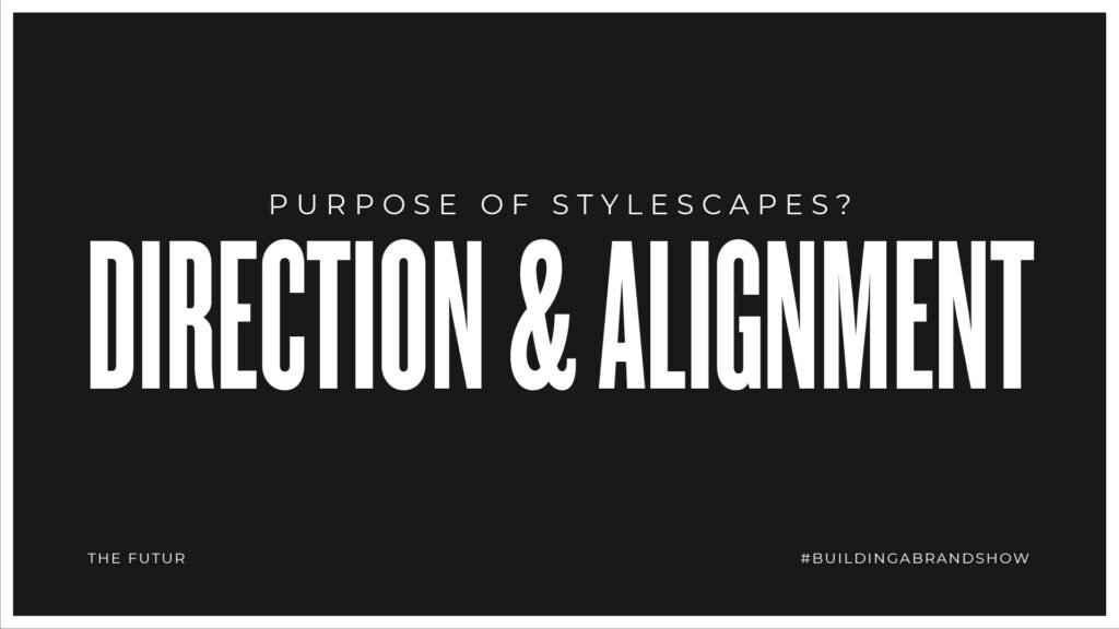 Carte « But des stylescapes : direction et alignement » — Ben Burns