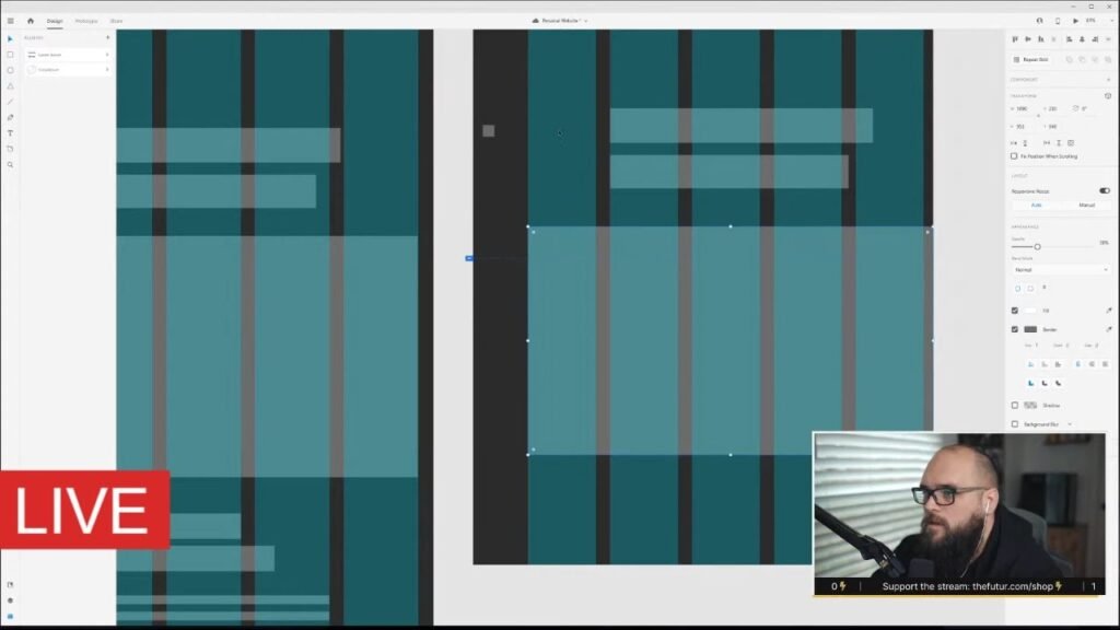Stream « Work With Me » – exploration de grilles — Ben Burns