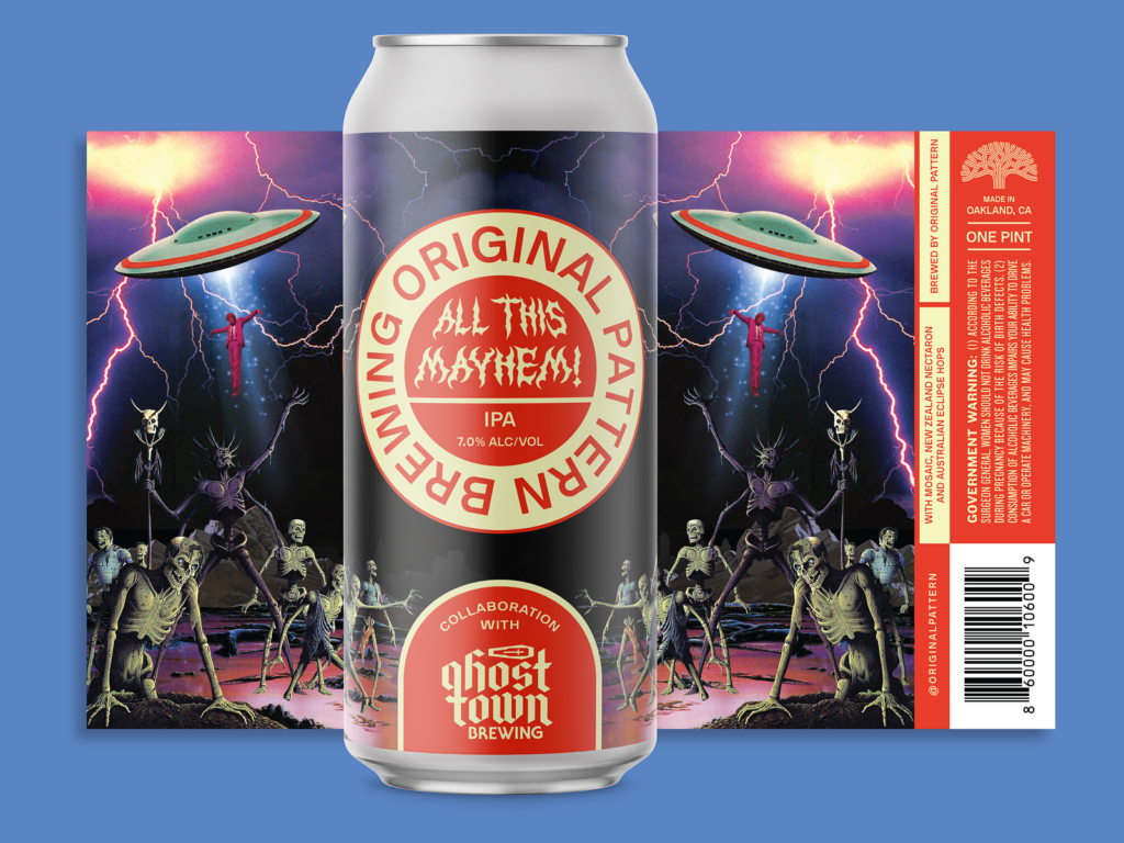 All This Mayhem! IPA — Blindtiger Design