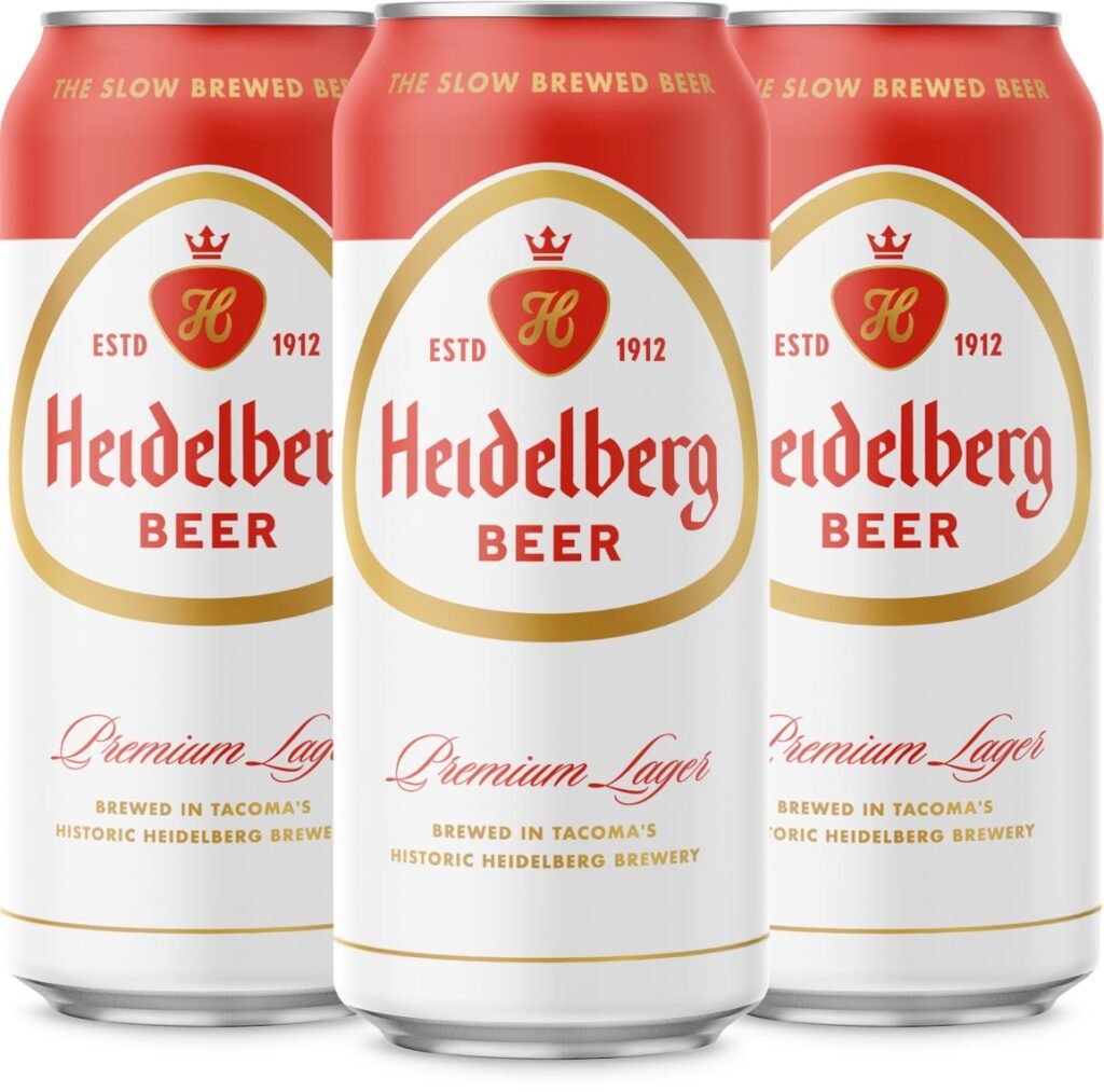 Canettes Heidelberg Beer — Blindtiger Design