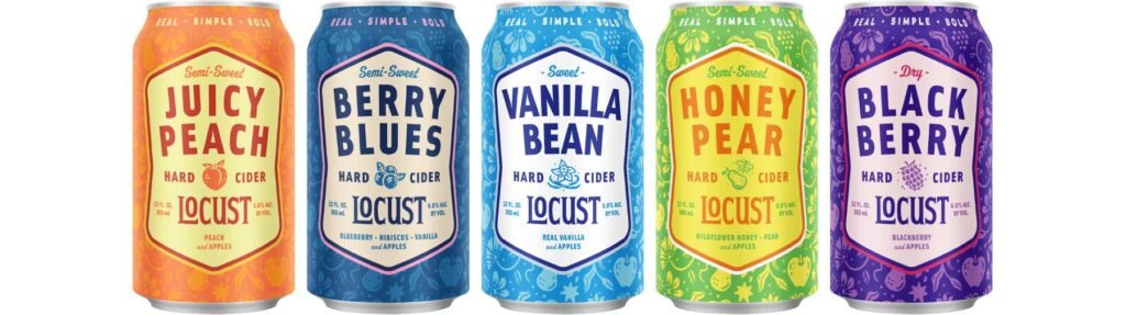 Gamme permanente Locust Cider — Blindtiger Design