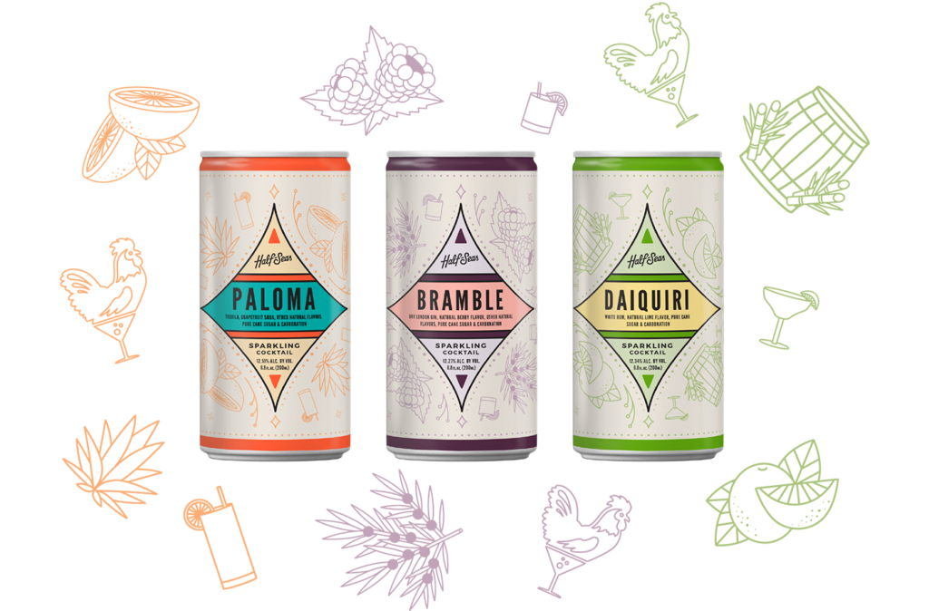 Half-Seas Sparkling Cocktails — Blindtiger Design