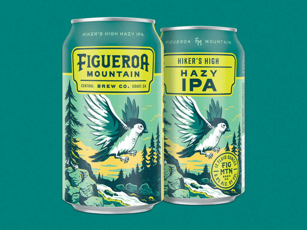 Hiker's High Hazy IPA — Blindtiger Design