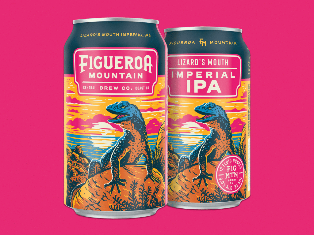 Lizard's Mouth Imperial IPA — Blindtiger Design