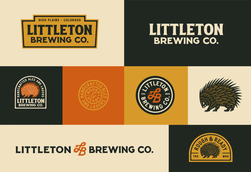 Logos Littleton Brewing Co. — Blindtiger Design