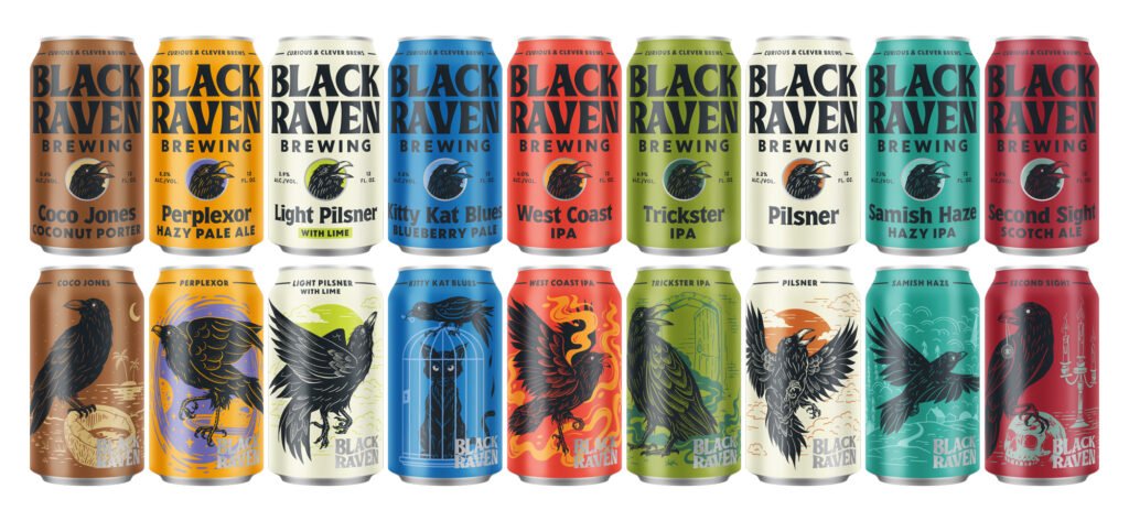 Nouvelle gamme principale Black Raven — Blindtiger Design