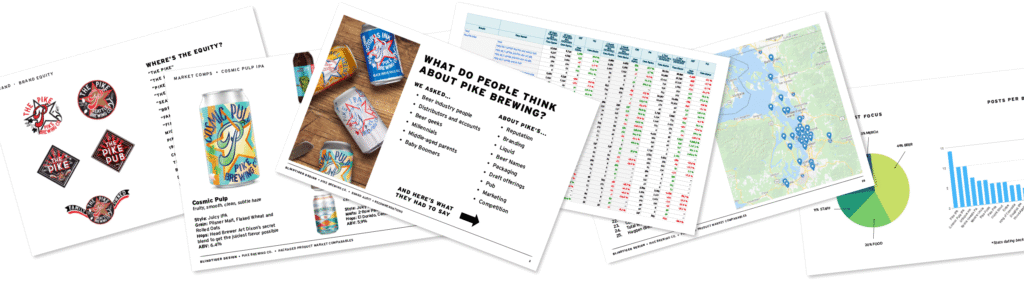 Phase d'audit et de recherche – Pike Brewing — Blindtiger Design