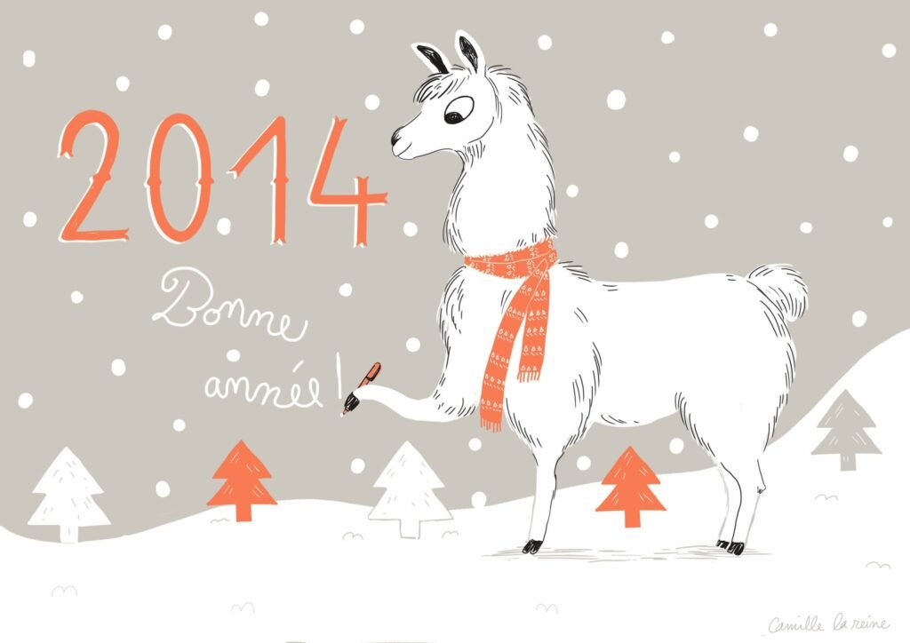 Bonne année 2014 — Camille Roy