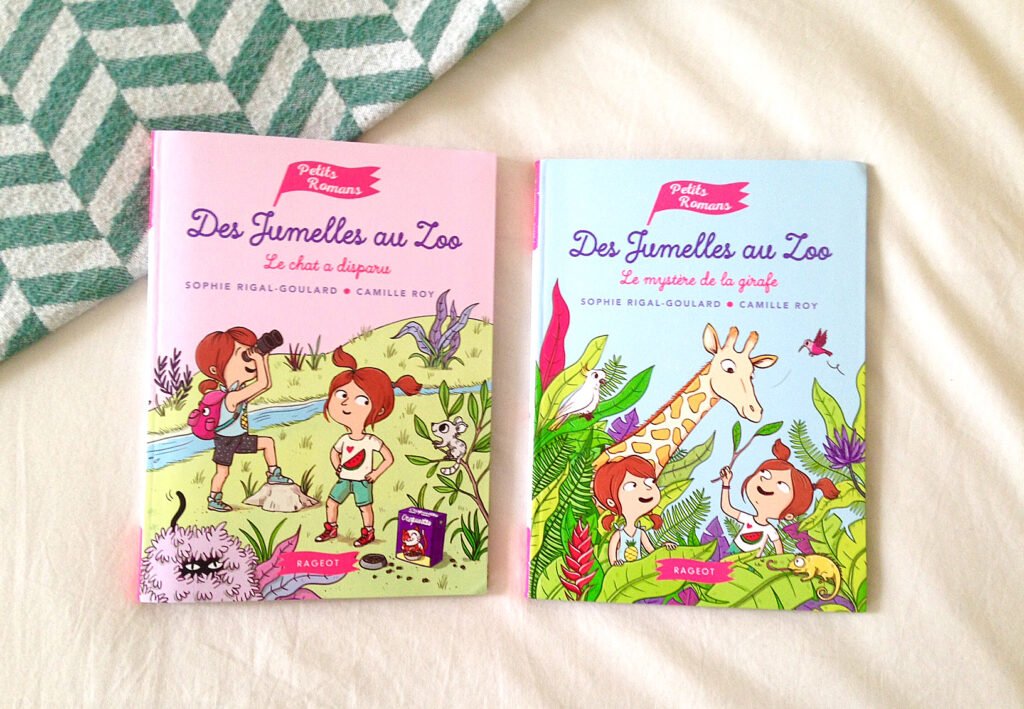 Inès et Lola, "Des jumelles au zoo" t.1 & t.2 — Camille Roy