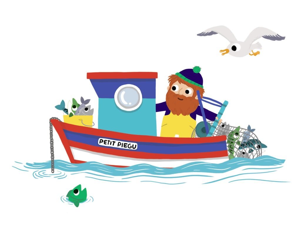 La Bretagne – the fisherman — Camille Roy