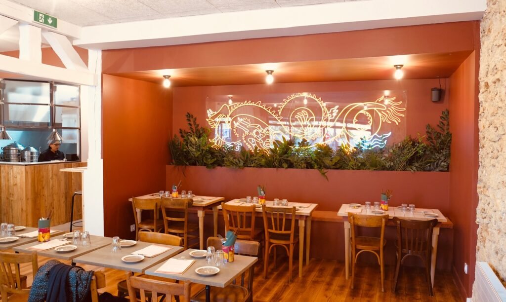 Panda Panda restaurant mural — Camille Roy