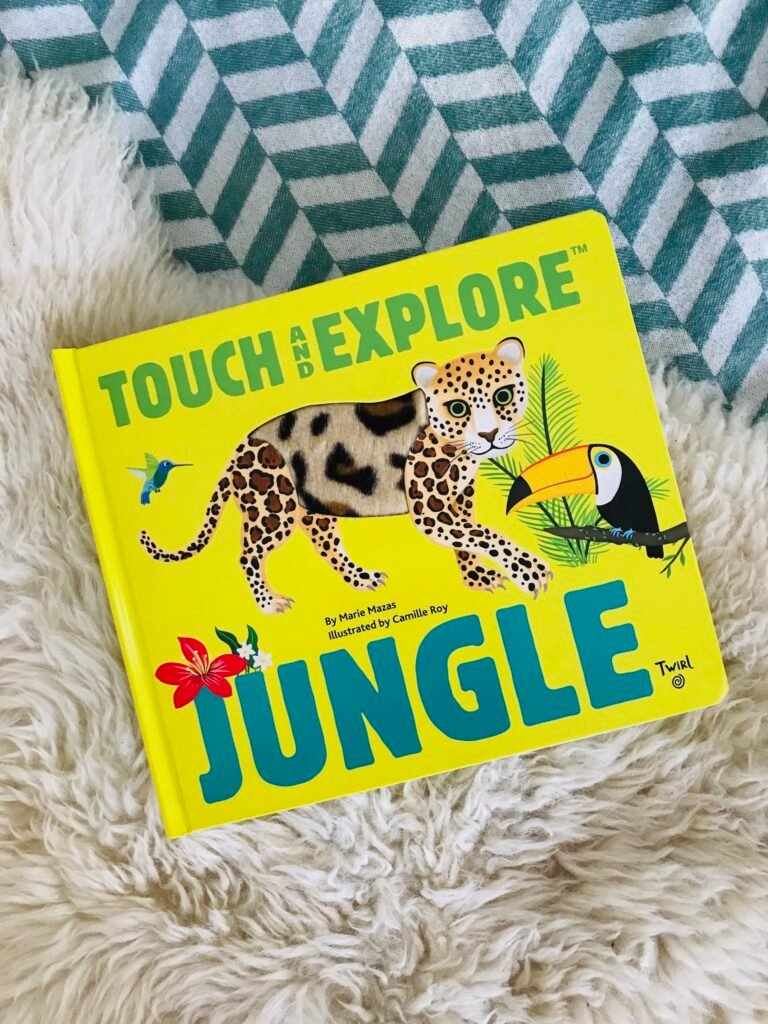 Touch and Explore: Jungle (English edition of "Mes animaux de la jungle à toucher") — Camille Roy