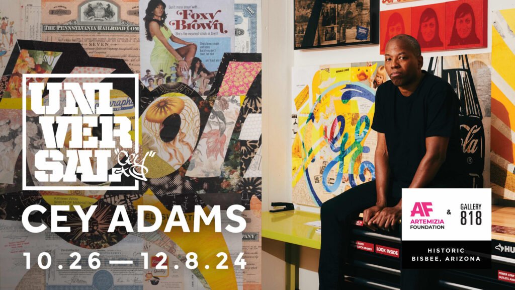 Affiche de l'exposition « Universal » (Artemizia Foundation) — Cey Adams