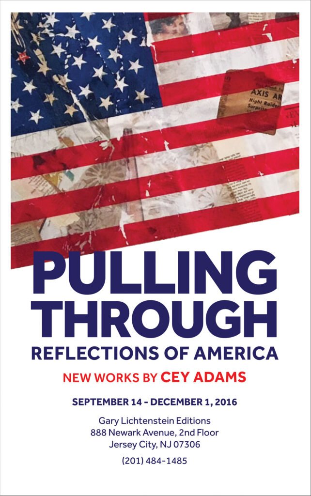 Affiche « Pulling Through: Reflections of America » — Cey Adams