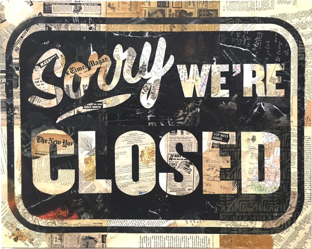 « Sorry (We're Closed) » — Cey Adams