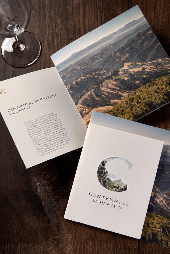 Centennial Mountain – brochure — CF Napa Brand Design