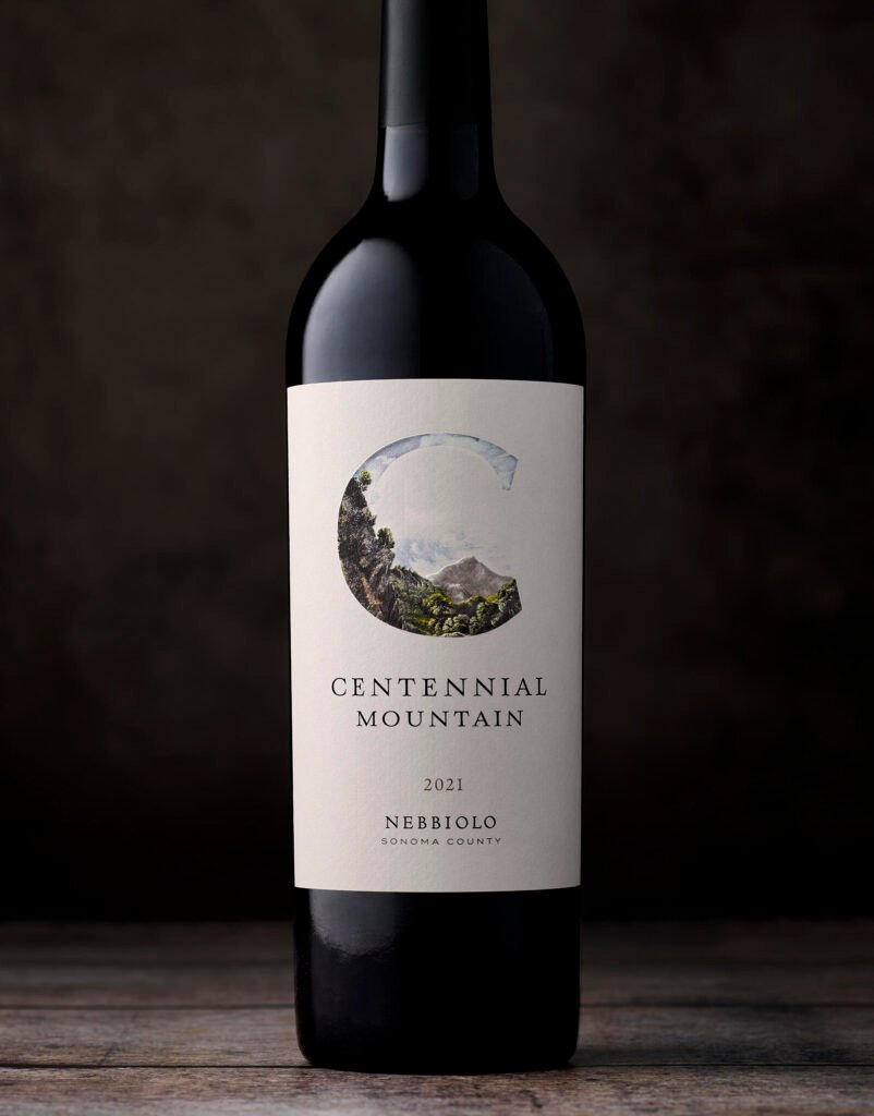 Centennial Mountain (Rhys Vineyards) – Nebbiolo — CF Napa Brand Design