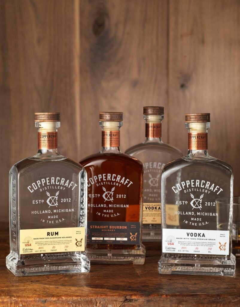 Coppercraft Distillery – gamme — CF Napa Brand Design