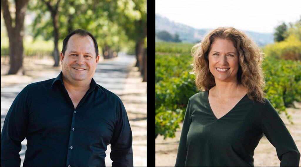 David et Lisa Schuemann, propriétaires de CF Napa — CF Napa Brand Design