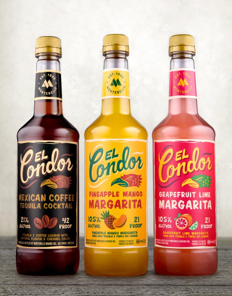 El Condor – cocktails prêts à boire (Montebello Brands) — CF Napa Brand Design