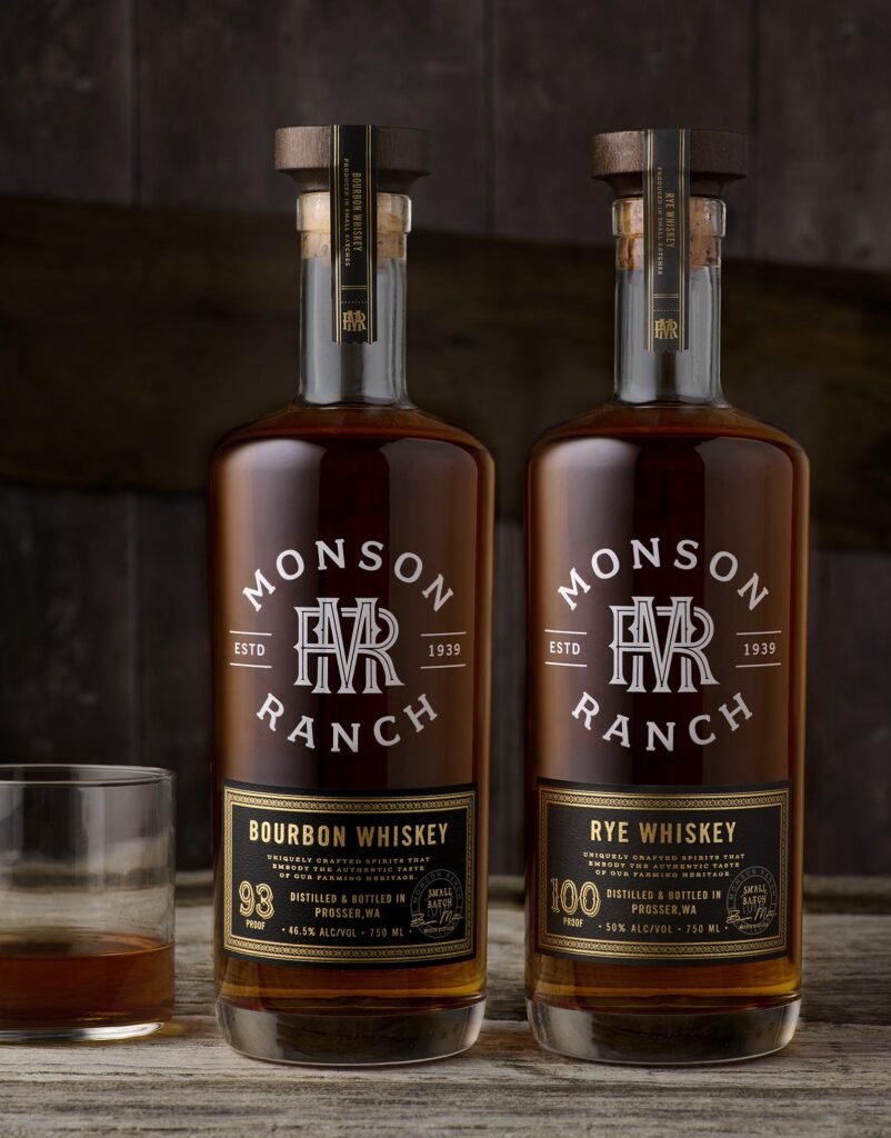 Monson Ranch Distillers – gamme Reserve — CF Napa Brand Design
