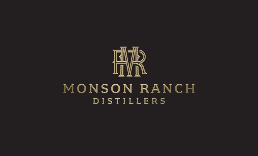 monson ranch – monogramme inspiré des marques au fer Monson Ranch — CF Napa Brand Design