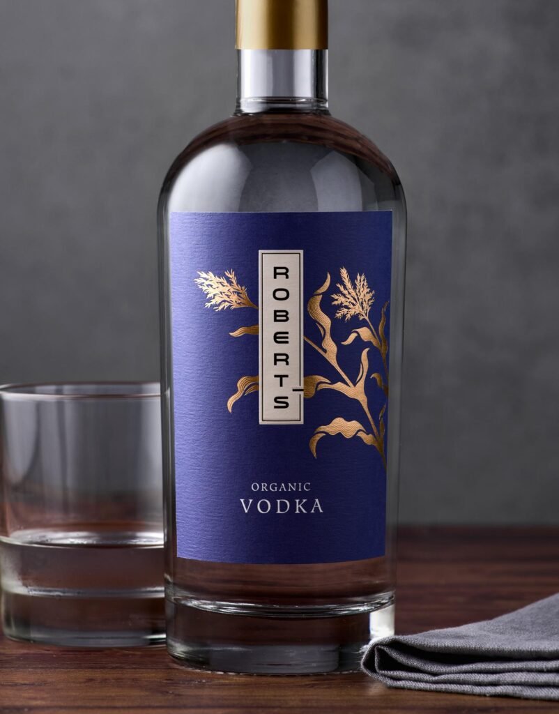 Robert’s Organic Vodka — CF Napa Brand Design