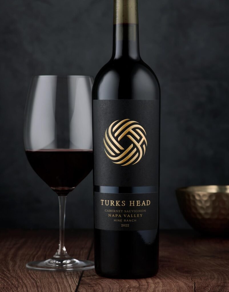 Turks Head Black Label (Main Line Wine Company) — CF Napa Brand Design