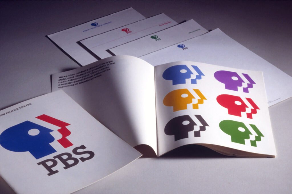 PBS — brochure d’identité — Chermayeff & Geismar & Haviv