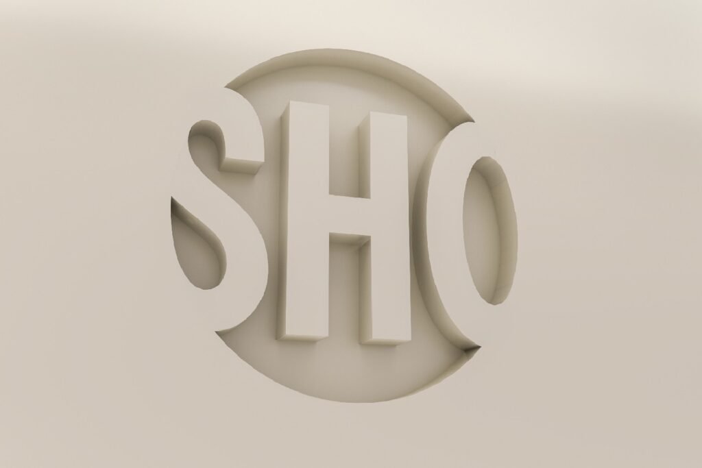 Showtime — relief mural — Chermayeff & Geismar & Haviv
