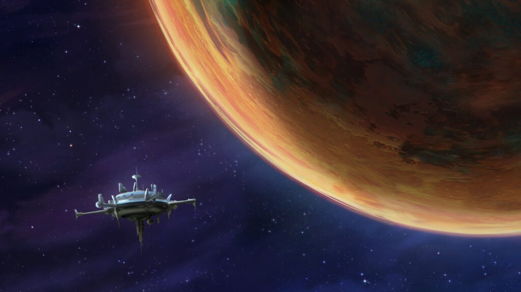 Invincible saison 4 – station spatiale et planète — Charles Hilton