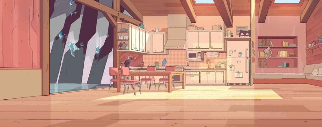 Steven Universe – cuisine de la maison de Steven — Charles Hilton